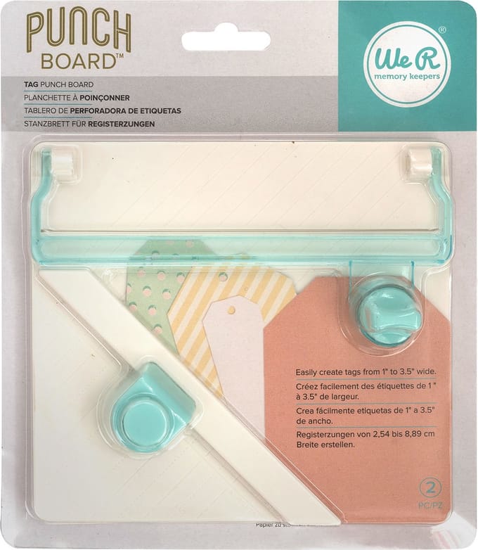 We R Makers Pons - tag punch board