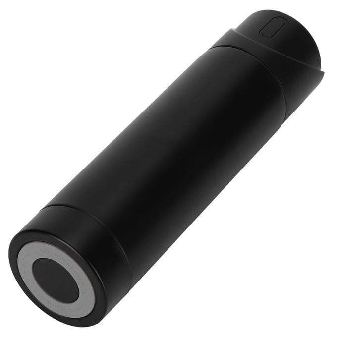 440ml Intelligente Thermische Vacuüm Beker Waterfles met LED Temperatuurweergave USB Opladen black