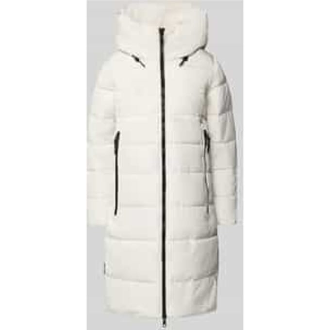 Regular fit buffer jacket met gevoerde opstaande kraag model 'Jilia'