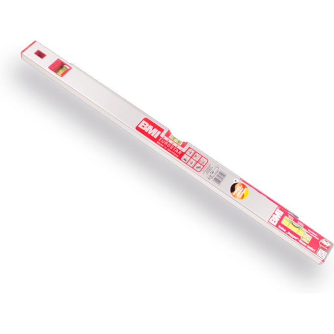 BMI Eurostar 690080E Metalen waterpas 80 cm 0.5 mm/m