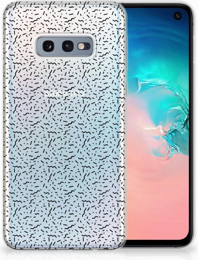 Samsung Galaxy S10e TPU bumper Stripes Dots