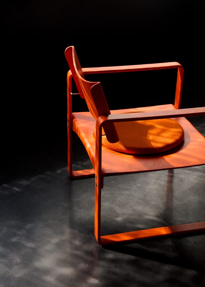 Verpan Serie 270 F Fauteuil zitkussen - VerpanHallingdal590Orange