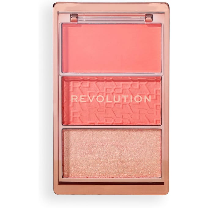 Revolution Blush Icon Palette Authentic Peach 9.8 g