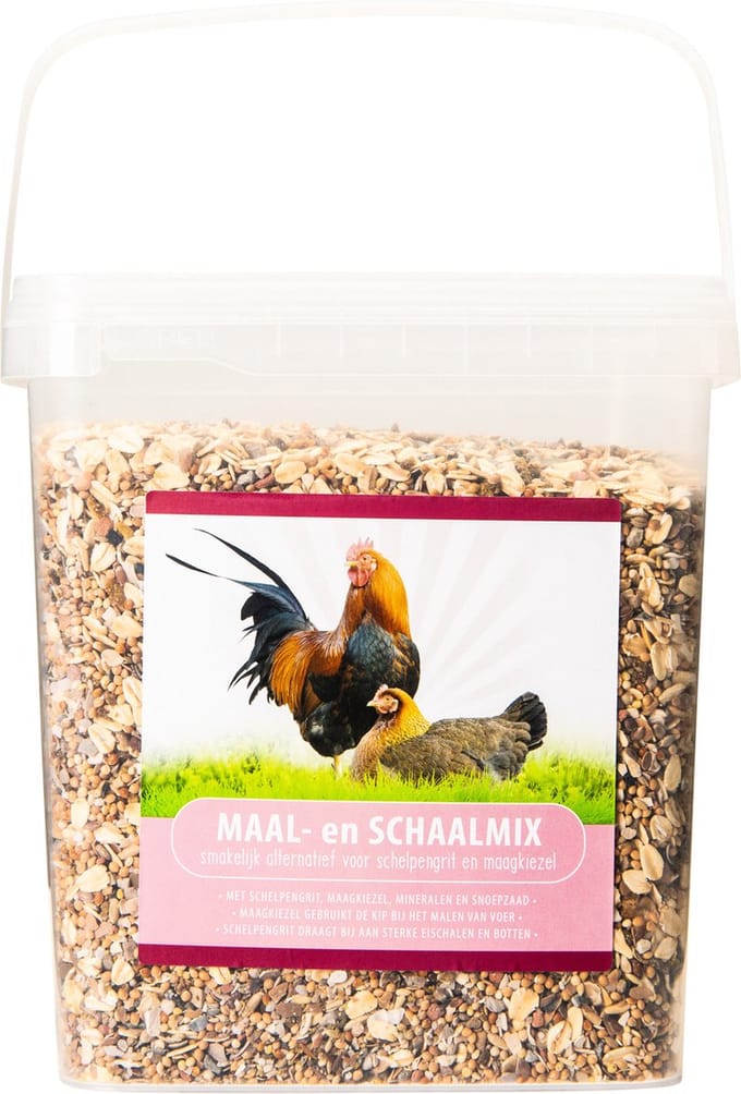 Voerwaarts Maal- & Schaalmix - Kippenvoer - 5 kg