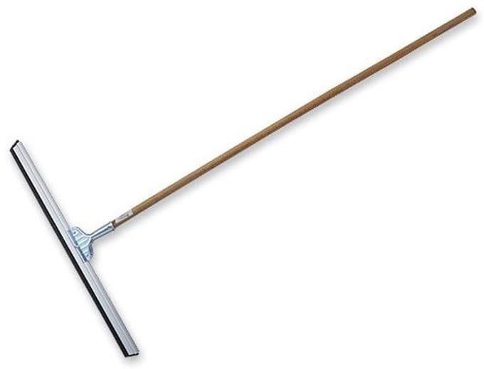Bradas - Vloertrekker - 60 cm - Aluminium - Houten Steel