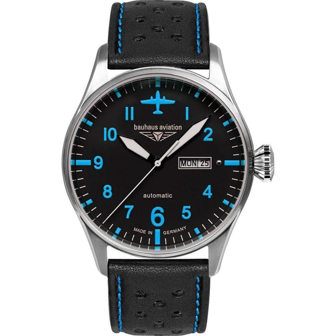Bauhaus Aviation 2766-3 Aviation Tornado Horloge