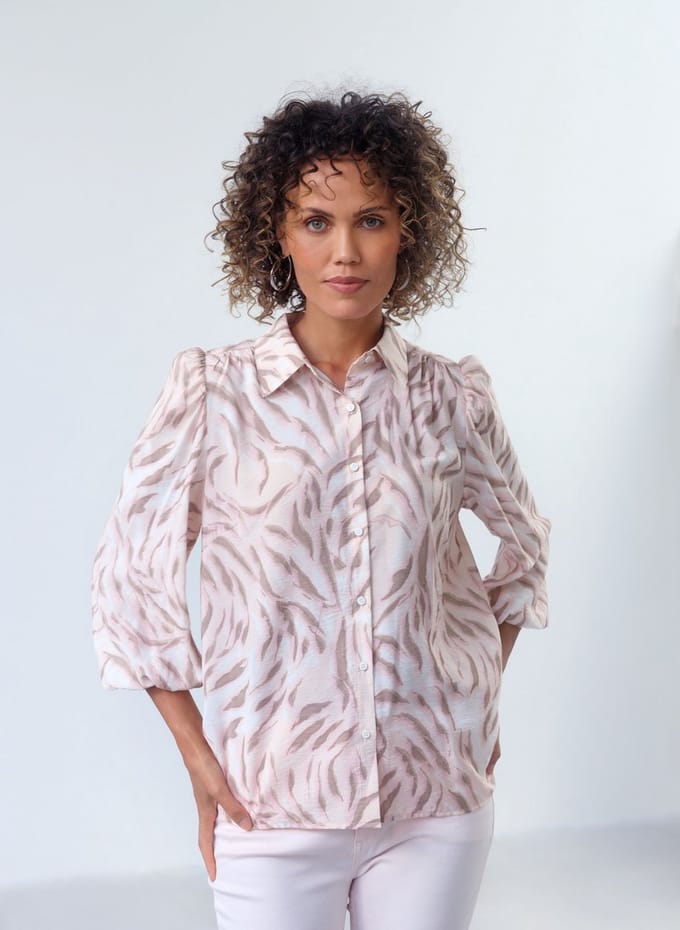 YEST YYRagin Tops - Antique White/Multi - maat 36