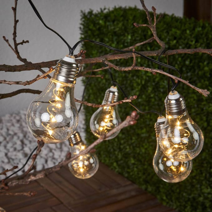 Best Season Solar-verlichting, gloed, transparant, 19 x 11 x 6 cm, 480-10