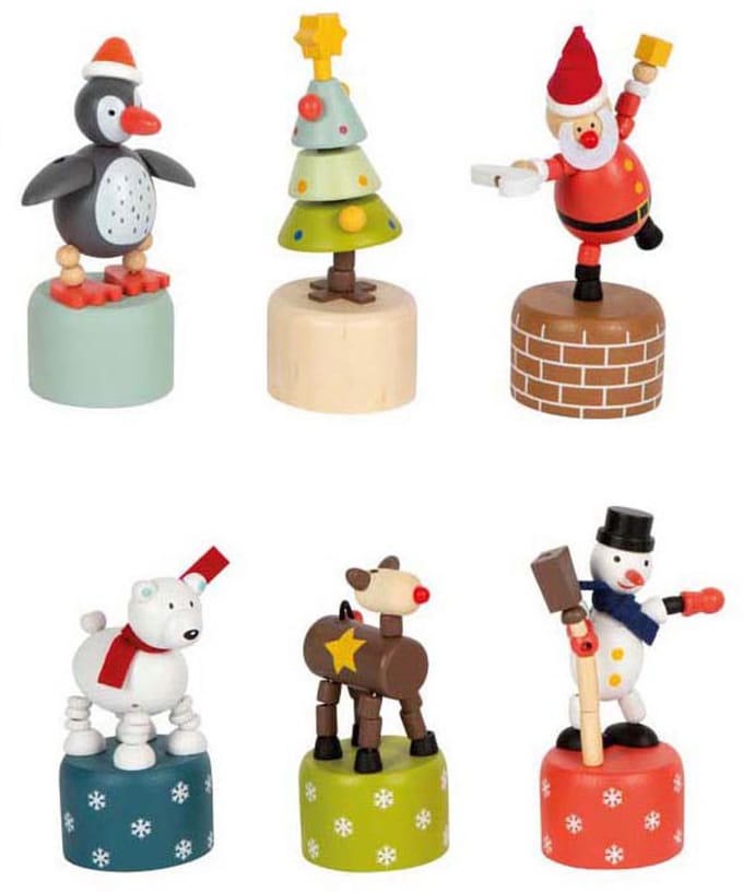 Small Foot - Display Kerst- en Winterdansfiguren, 12st.