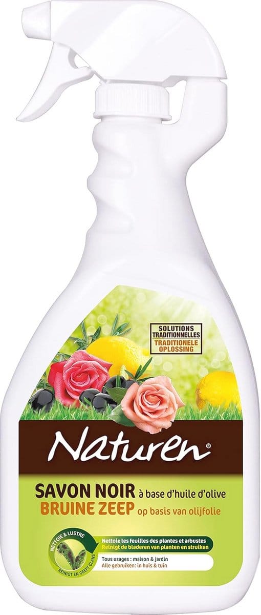 Dailygoods - - Spuitfles Zwarte Zeep op Basis van Olijfolie 750 ml