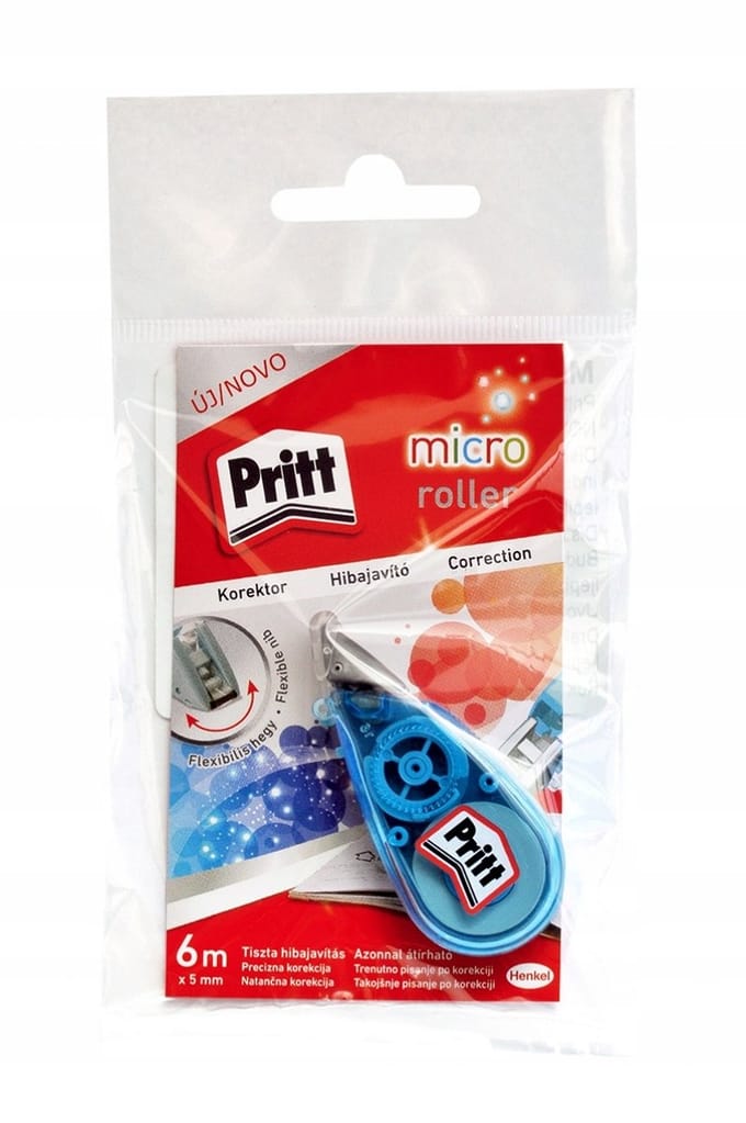 Pritt Micro Roller Correctieband 5mm x 6m - Mix Kleuren