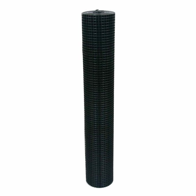 Volieregaas 12 x 12mm 1,4mm 100cm x 25m zwart.