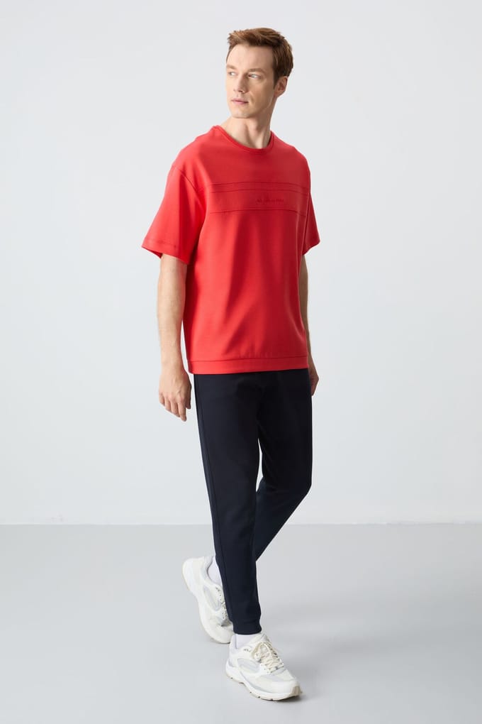 Heren Oversized T-shirt en Broek Set