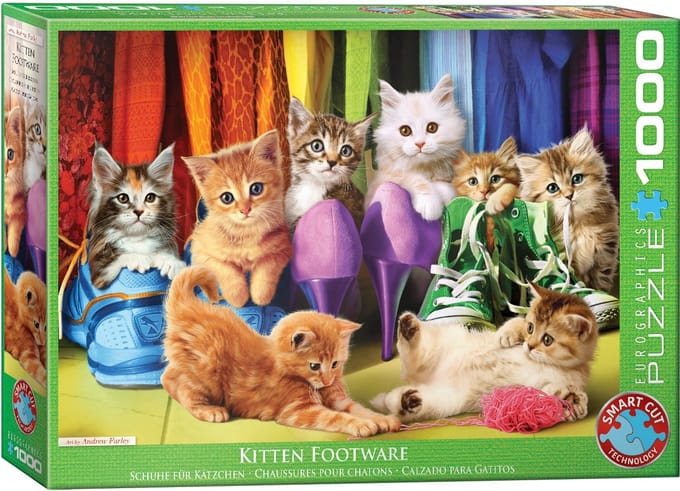 Eurographics - Kittentrots [Kitten Pride] - 1000 stukjes 68×48cm (b×h) - Legpuzzel