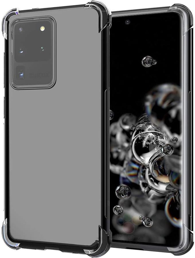Hoesje geschikt voor Samsung Galaxy S20 Ultra - Back Cover Transparant Shockproof