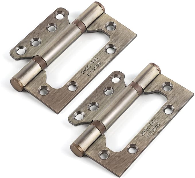Dailygoods- Deurscharnier 100 mm - Roestvrij Stalen Scharnieren - 4