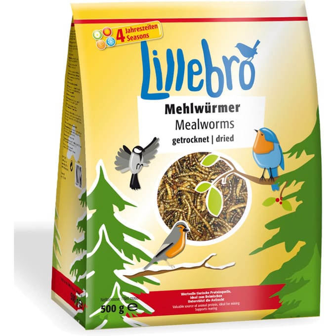 2kg Lillebro Meelwormen Gedroogd
