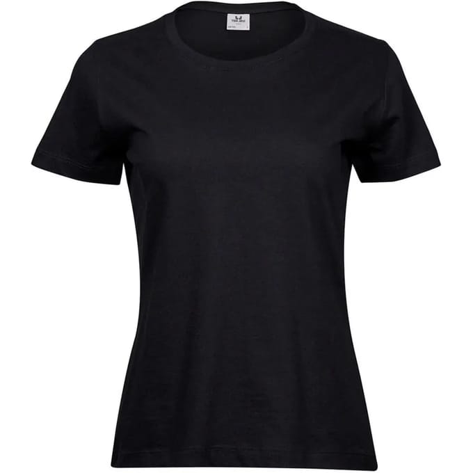 Tee Jays - Dames Sof T-shirt - Black maat M