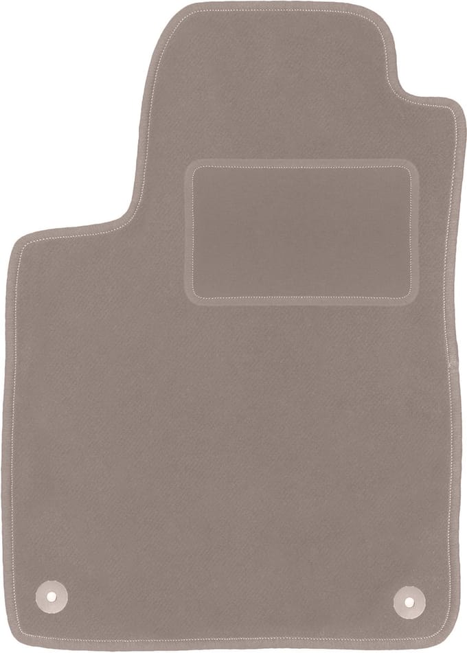 Beige bestuurdersmat voor: Peugeot RCZ coupé (2010-2015)