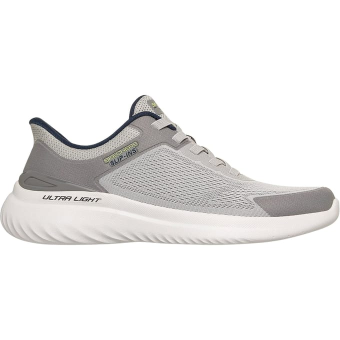 Skechers Slip - Sneakers - Unisex - ins Bounder 2.0 Instappers grijs