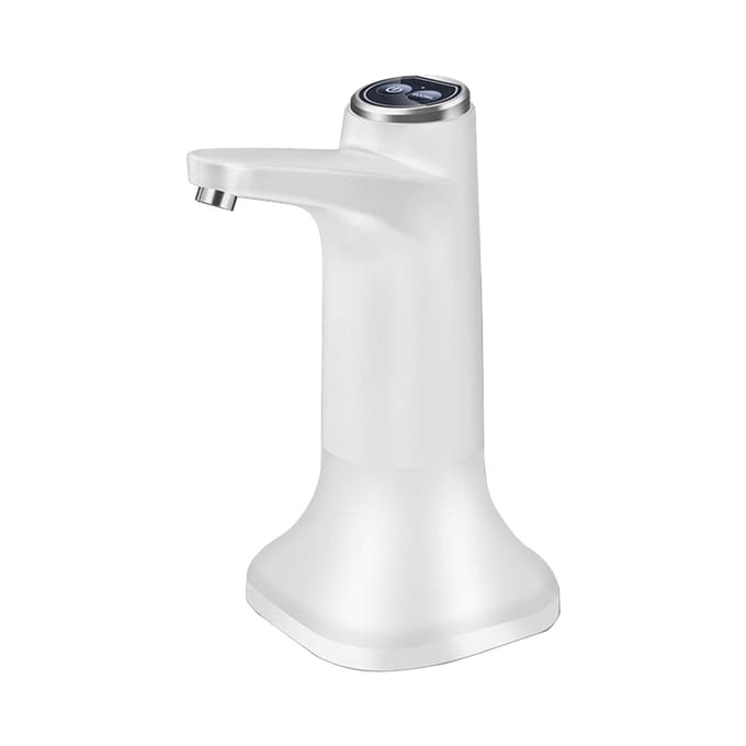 Waterfles Dispenser USB Opladen Automatische Elektrische Drinkwaterpomp voor Kantoor School white