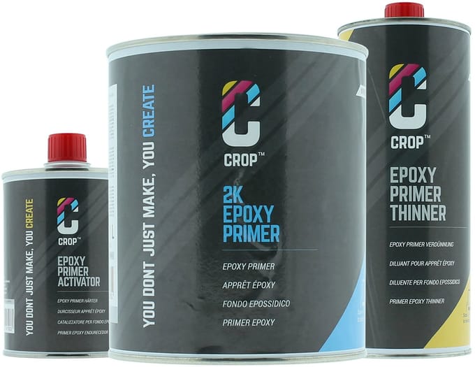 CROP 2K Epoxy Primer - ACTIESET 2,5 liter