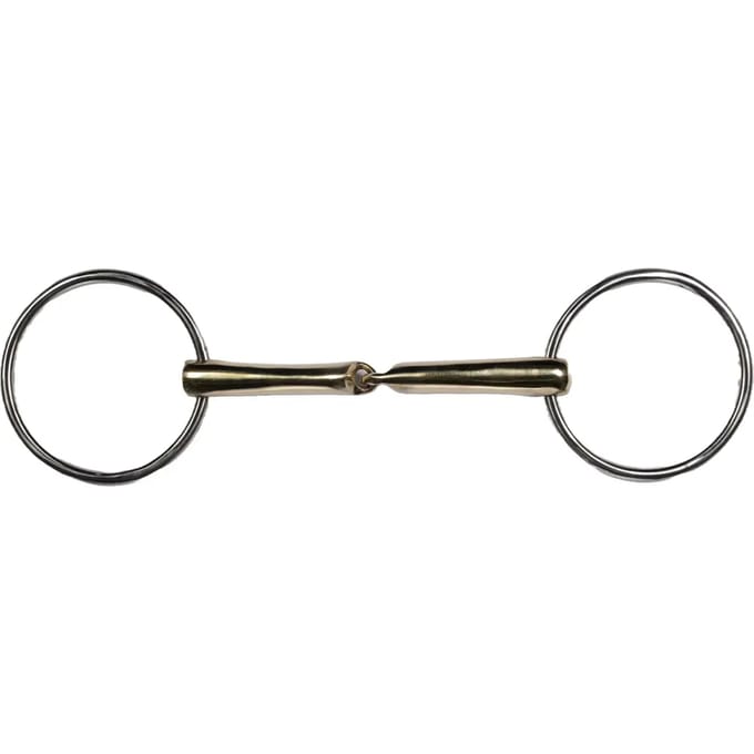 Mors simple voor paard contact soepel HKM 14 mm