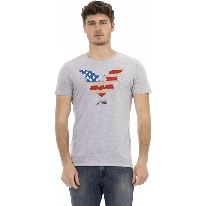 Eagle Graphic T-shirt Amerikaanse Vlag