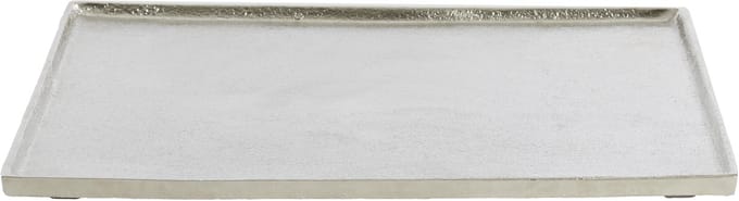 Light&living Schaal 39,5x39,5x1,5 cm MAES nikkel
