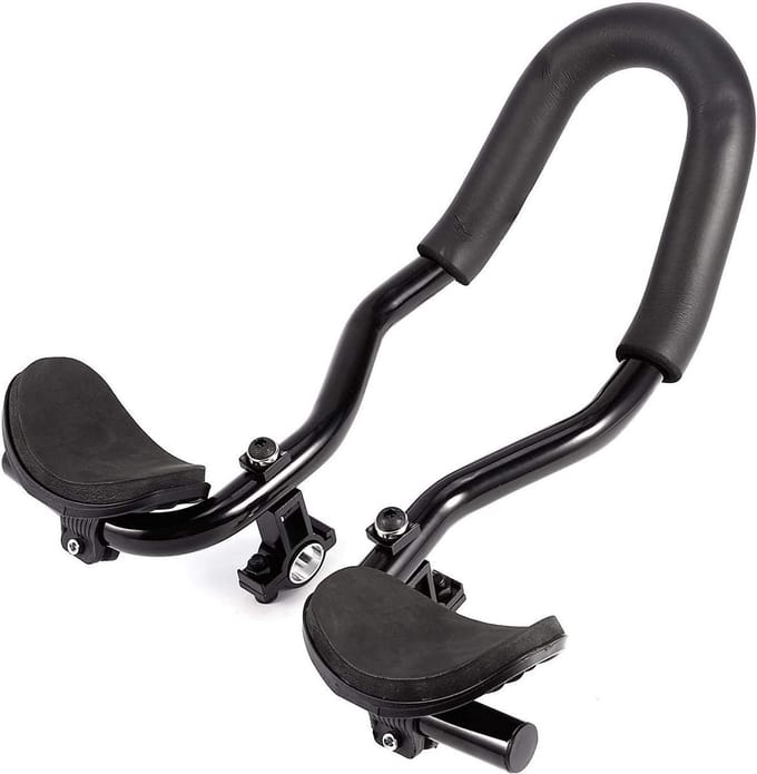 JD opzetstuur - ligstuur - 254 mm - ZWART