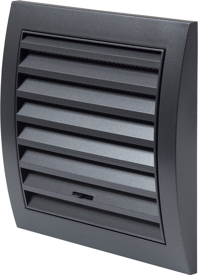 Paneir Airdesigns- ABS - 153 X 148 mm - verstelbaar - net - zwart