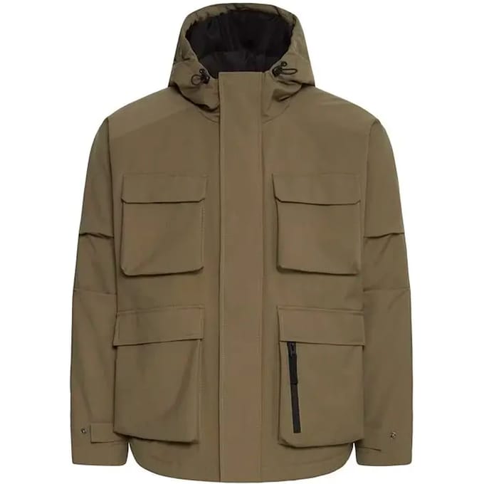 Hooded jacket Solid Ray