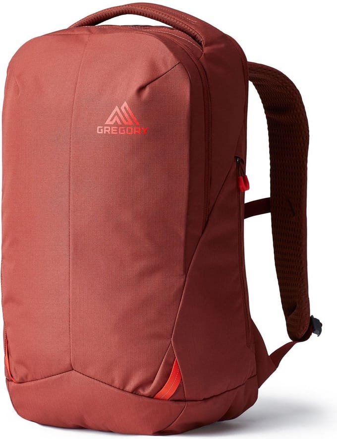GREGORY vrijetijdsrugzak rugzak met laptopvak Rhune 22 Backpack Brick Red rood