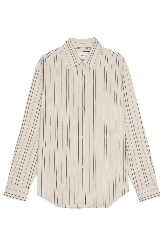 NN.07 Adwin 5393 Various Stripe Taglia: S | Camicie Casual Outlet | Uomo