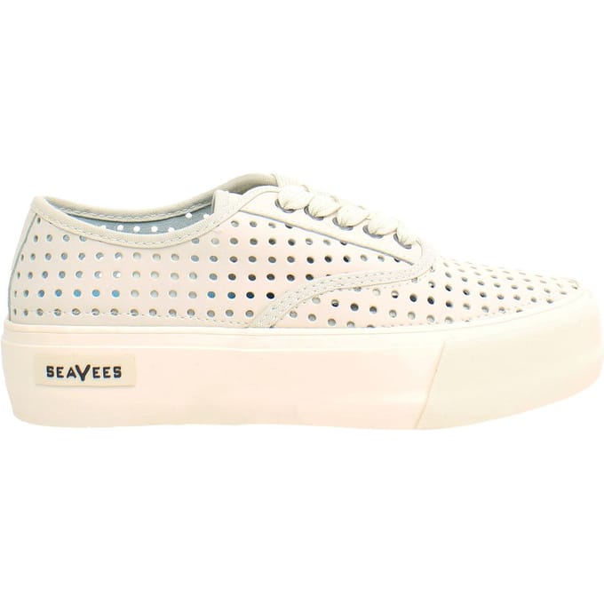 Seavees Legend Platform Portal Dames Witte Schoenen