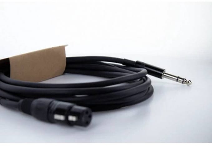 Cordial EM 1 FV Microkabel 1 m - Microfoonkabel