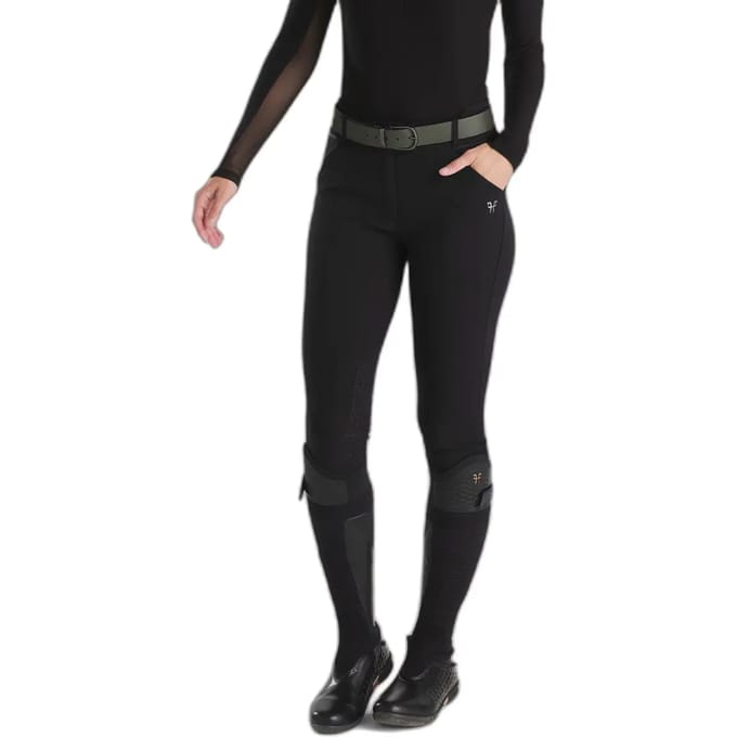 Technische paardrijbroek mid grip voor vrouwen Horse Pilot X prime