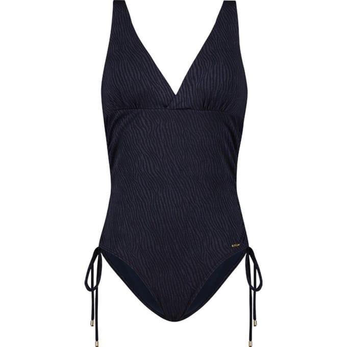 CYELL Midnight Zebra badpak met voorgevormde cups - dames - Maat 85D