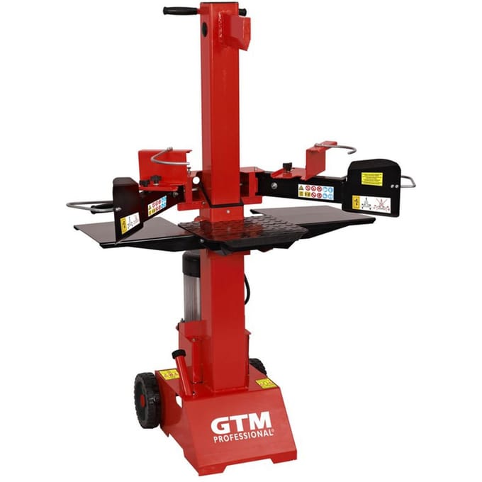 Gtm gtl8000 verticale houtklover 8ton