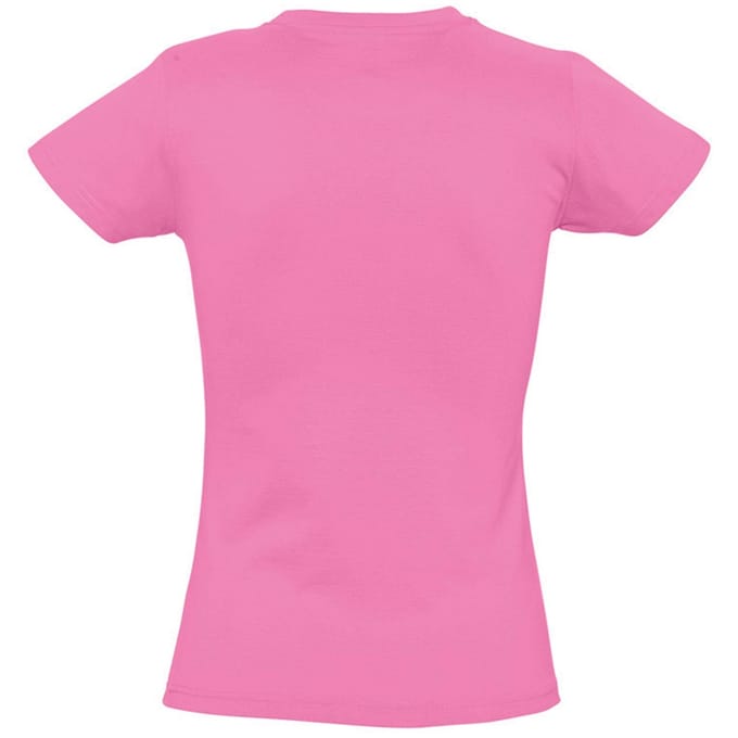 SOLS Dames/dames Imperial Heavy Short Sleeve T-Shirt (Orchideeënroze)