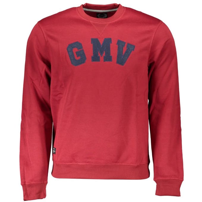 Gianmarco Venturi Rode Polyester Heren Sweatshirt
