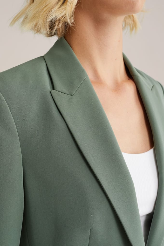 We Fashion Blazer Light Green Maat: 32 | Blazers Outlet | Dames | Groen