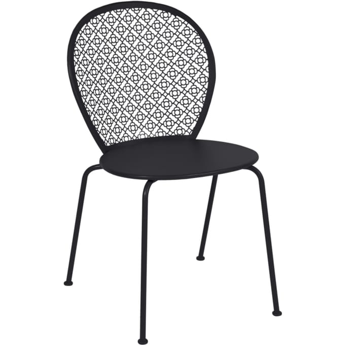 Fermob - Lorette Stoel - 42 drop - zwart