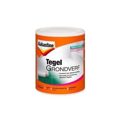 Alabastine Tegelgrondverf 1 Component - 1 liter