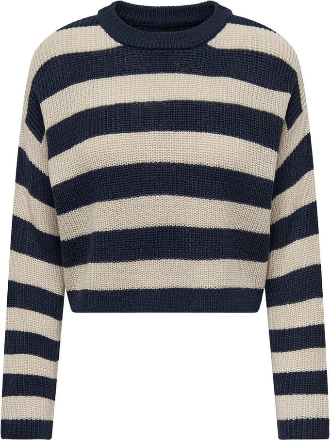 ONLY - ONLMALAVI L/S CROPPED PULLOVER KNT NOOS - Dames - Gebreide truien