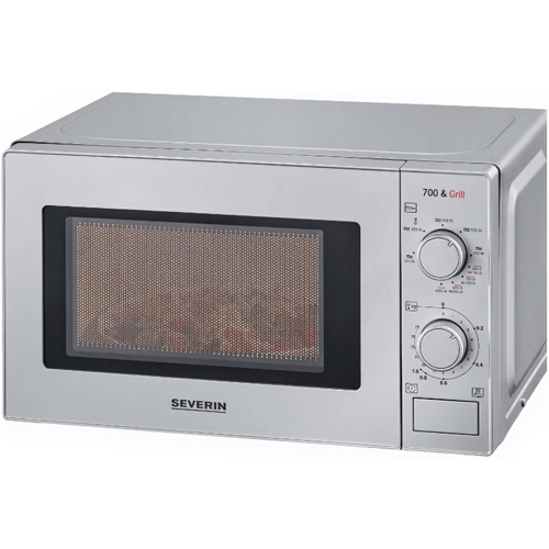Severin MW 7780 - Compacte magnetron met grill - 20 L inhoud 6 vermogensniveaus 800 W uitgang