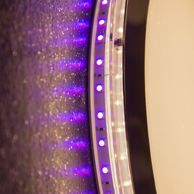 Globo LED plafondlamp Nicole II met afstandsbediening