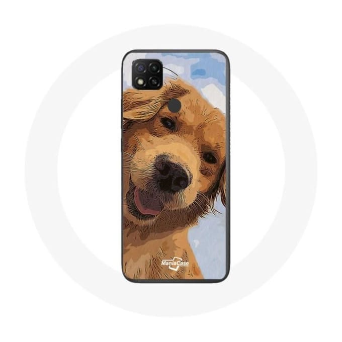 Xiaomi Redmi 9C hoesje Golden retriever Hondenras