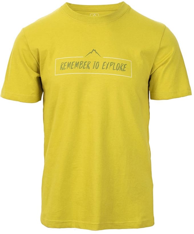 Elbrus Moise T-shirt Met Korte Mouwen Geel S Man