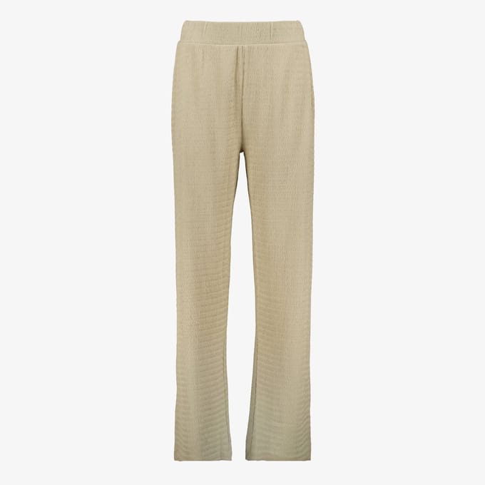 TwoDay wide leg dames pantalon beige - Maat S